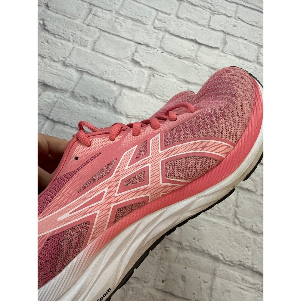 Asics Gel-Excite 6 Running Shoes Women 9.5 Excellent Pink Mesh Athletic Sneakers - Picture 5 of 8